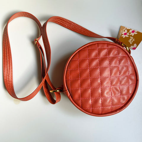 Betty Cross Body Bag Small - Deep Coral