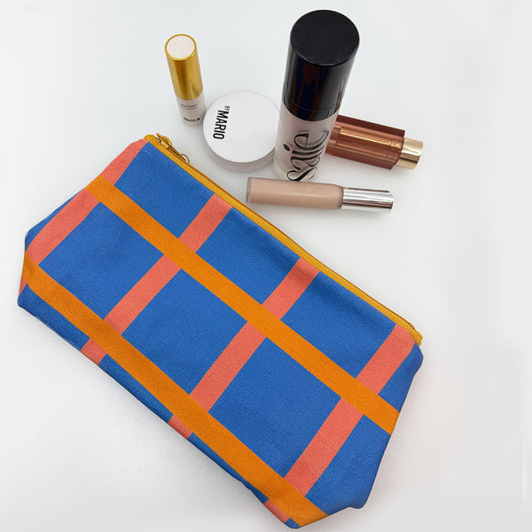 Artist Designed and Sewn Pouches with original artwork by designer and bag maker Jillian Darnell